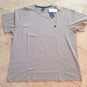 Brand new US Polo Assn. Mens size XL gray tshirt